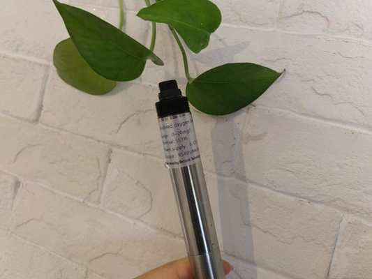 Fluorescence Analysis Water Dissolved Oxygen Sensor Optical 12V Customized
