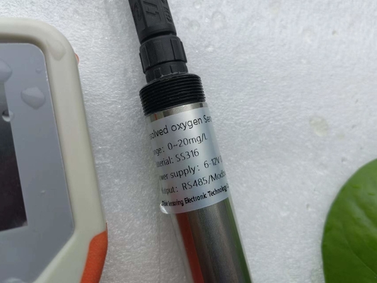 Fluorescence Analysis Water Dissolved Oxygen Sensor Optical 12V Customized