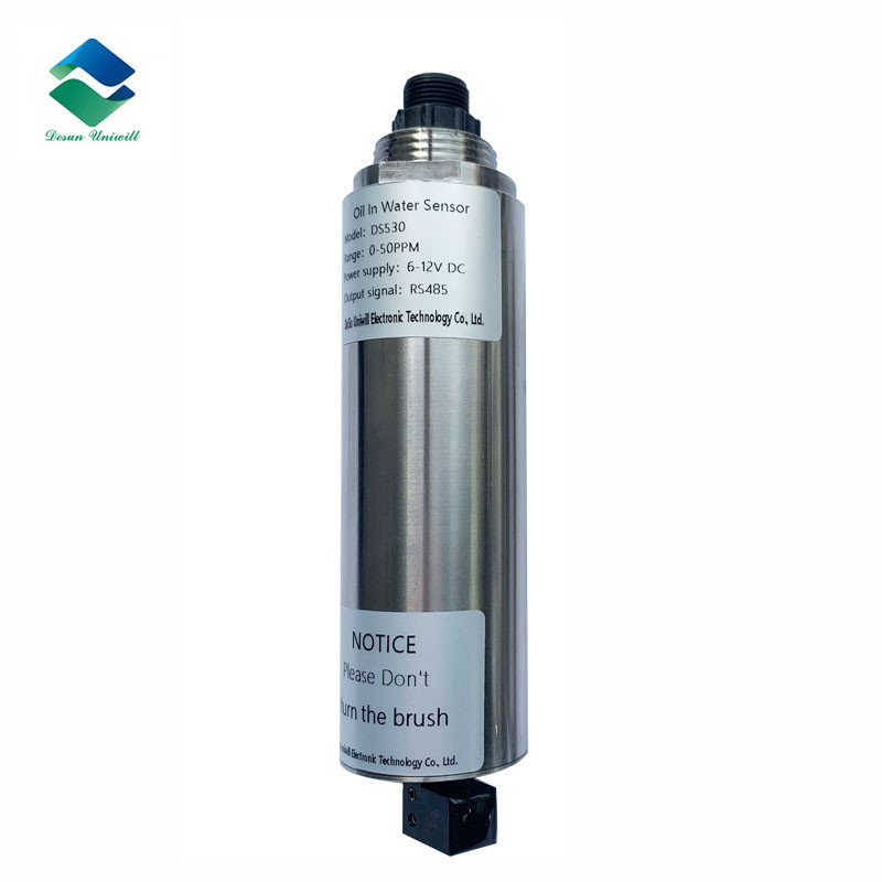 SS316 Ultraviolet Fluorescence Oil In Water Analyser Hydrocarbon Measurement Sensor